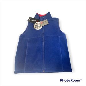 L.L. Bean Polartec Fleece Vest, Kids Size 10-12, Royal Blue